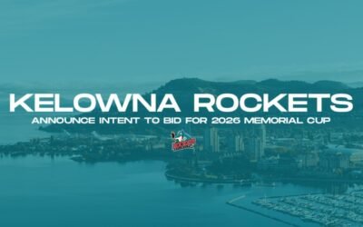 Kelowna Rockets Announce Intent to Bid for 2026 Memorial Cup